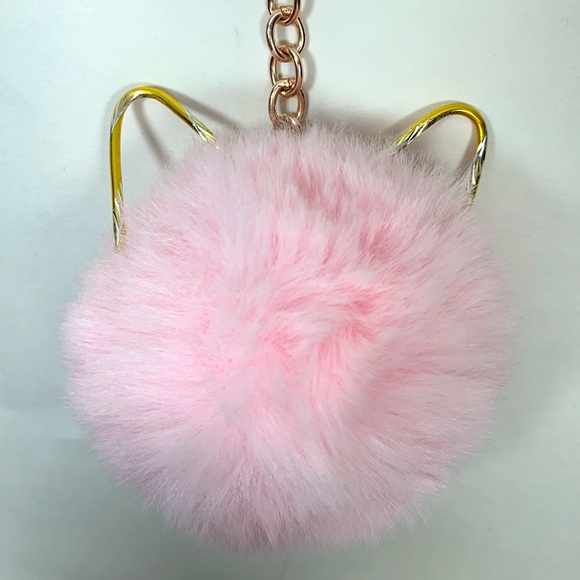 Puffy Cat Keychain - Picture 2 of 4